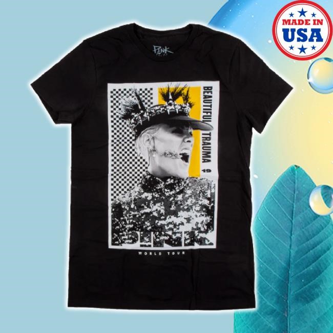 Official North America 2019 Black Tour Tee Shirt V2 Pinks Page Shop Merch Store
