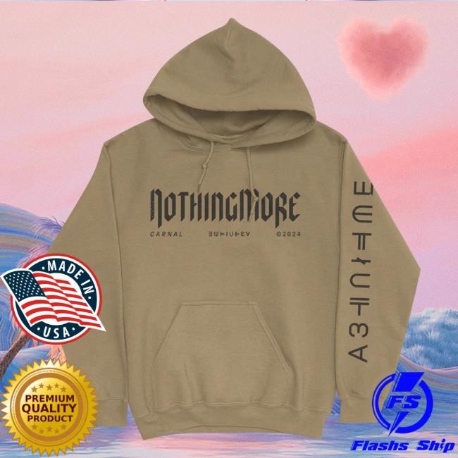 Nothingmore Merch Store Carnal Sand New Shirt