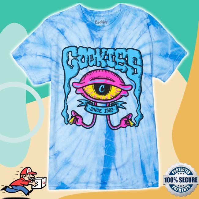 Trending The Eye Tie-Dye Hoodie Blue Cookiessf Shop Merch Store