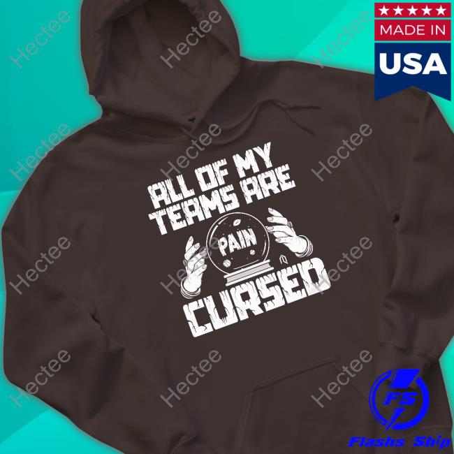 Athlete Logos Store All Of My Teams Are Cursed Hoodie