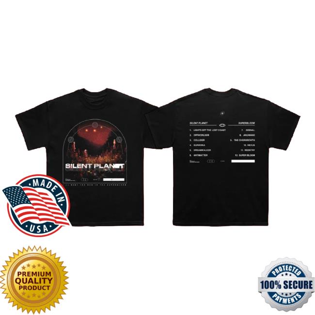 Original Superbloom Tracklist Sweatshirt Silent Planet Merch
