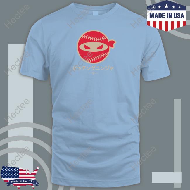 Pitching Ninja Japan Nippon T-Shirt, Hoodie, Tank Top, Sweater And Long Sleeve T-Shirt