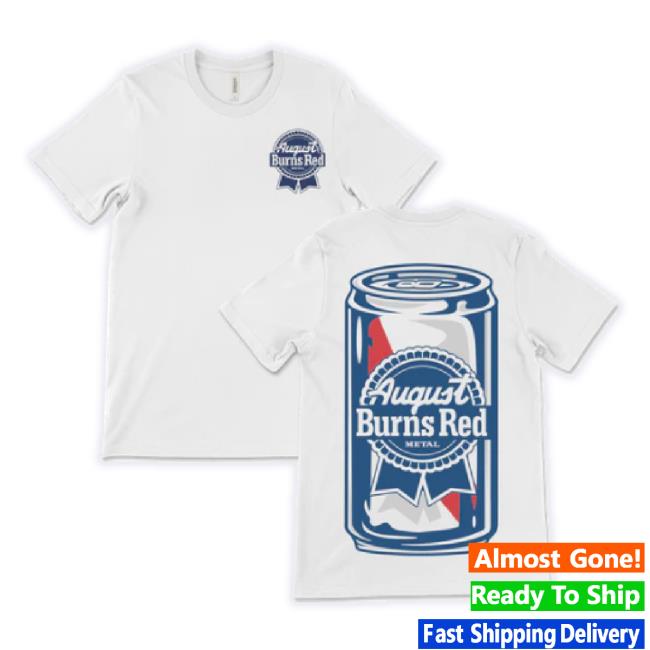 Official August Burns Redtour Merch Store Abr Beer Can White Hoodie Sweatshirt White Combo Augustburnsredtourmerch Shop
