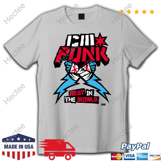 Cm Punk Best In The World Supercharged Ringer Hoodie