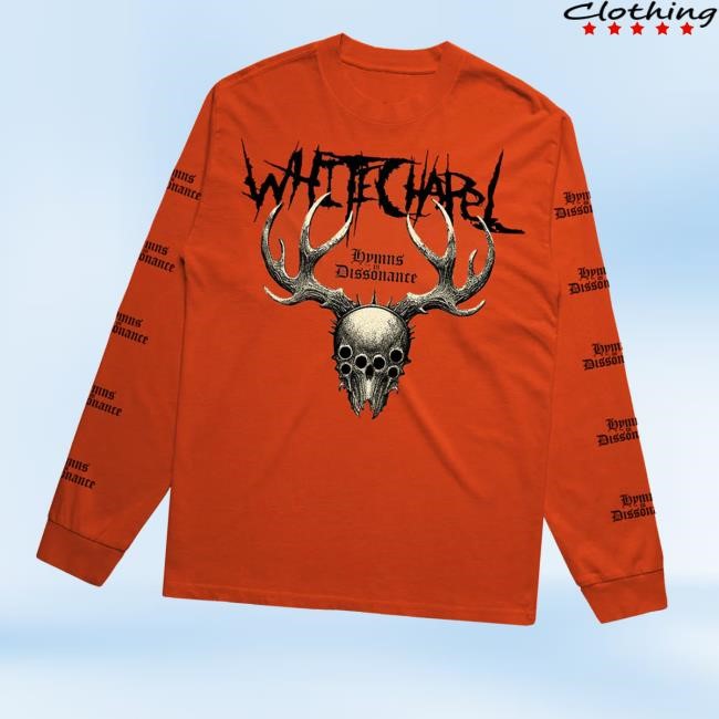 Whitechapel Merch Store Dissonance Orange Hoodie