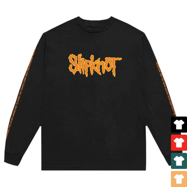 Official Slipknot Merch Store Slipknot The End, So Far Logo Long Sleeve Shirts Slipknotmerch Apparel Clothing Shop