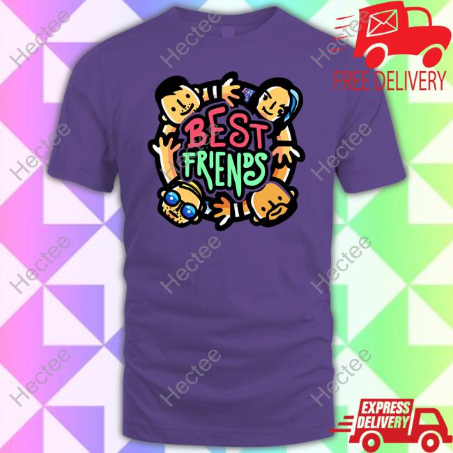 Orange Cassidy Top Rope Tuesday Best Friends Rainbow Stripe Hoodie
