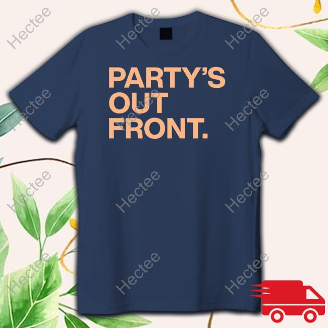 Obvious Shirts Party's Out Front Sweatshirt Zack Short Wearing