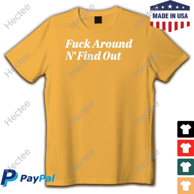 Amanda Wearing Fuck Around N' Find Out Sweatshirt