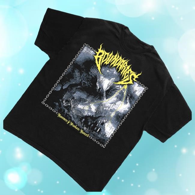 Heaven's Broken Heart Crewneck Sweatshirt Boundaries Store Merch