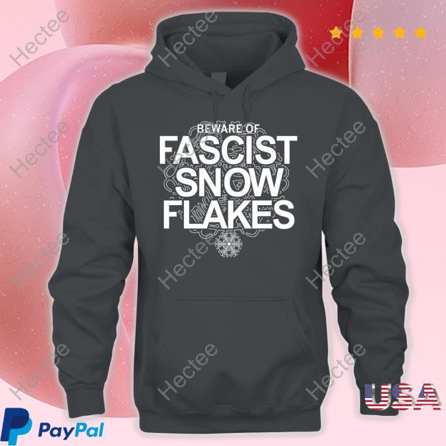 Raygun Fascist Snowflakes Stacked Text Logo Hoodie