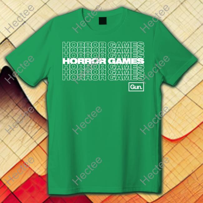 Horror Games Tee Shirt Guninteractive Shop