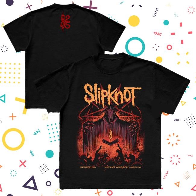 Slipknot Merch Store Slipknot 2024 Tour Auburn Tee
