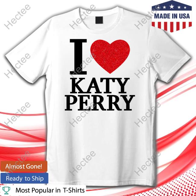 Cloudykaty I Love Katy Perry Long Sleeve T Shirt