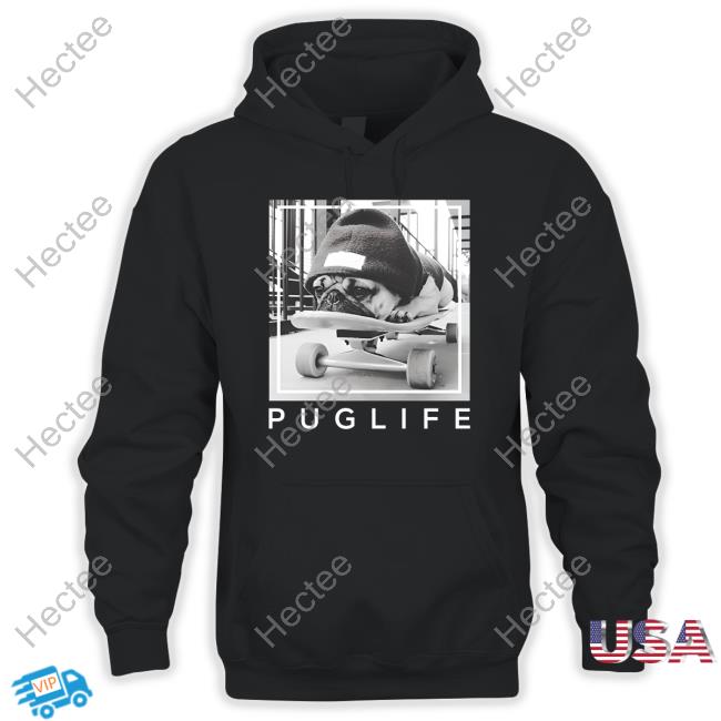 Pug Life Skateboard Long Sleeve Tee
