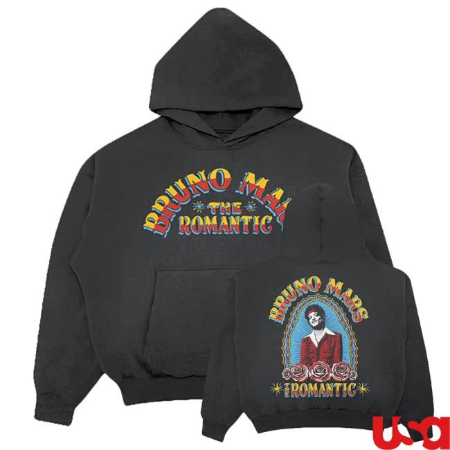 Bruno Mars Merch Shop Store The Romantic Halo Classic Shirt
