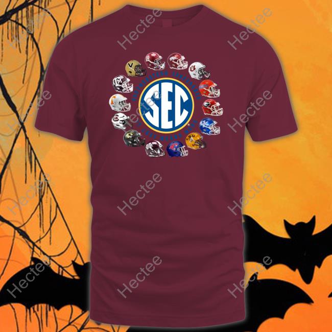 2023 Sec Southeastern Conference It Just Means More 14 Teams Helmet Hoodie