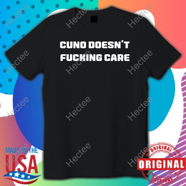 Shirt Bimbo Store Cuno Doesn't Fucking Care Hoodie Sweatshirt