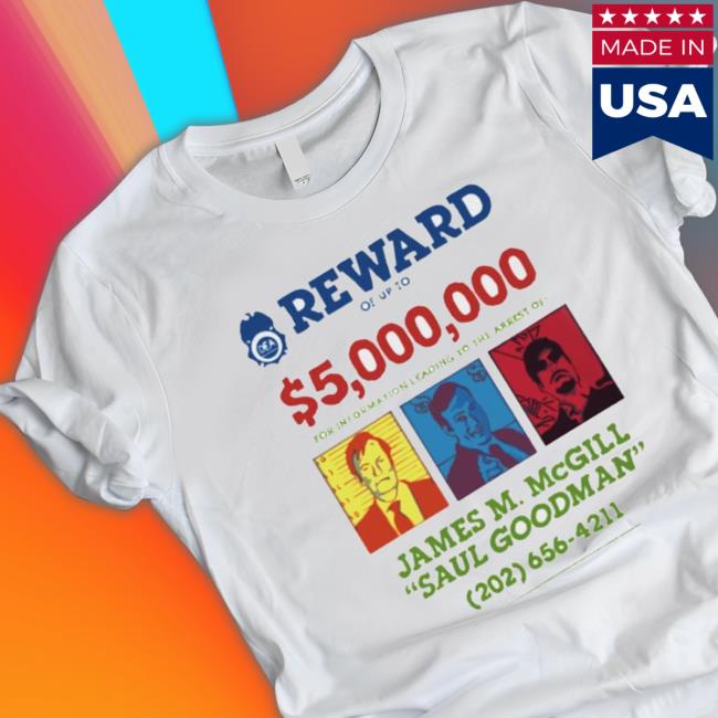 Reward Saul Goodman James M. Mcgill Crewneck Sweatshirt Reward Saul Goodman James M. Mcgill Sweaters