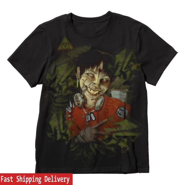 Machine Girl Official Merch Mg Ultra Kid Classic Shirt Machin3gir1