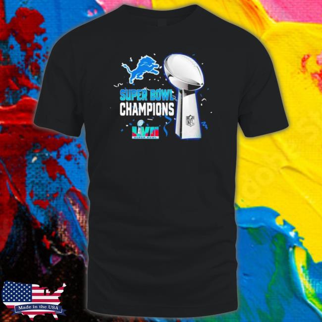 Detroit Lions Super Bowl Lvii 2023 Champions Sweatshirts