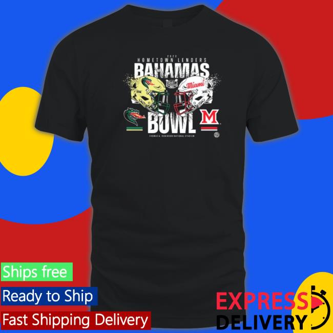 Miami Redhawks Vs Uab Blazers 2022 Hometown Lenders Bahamas Bowl Vintage Long Sleeve Shirt