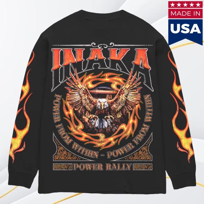 Inaka Power Merch Store Inaka Flame Eagle Classic Shirt