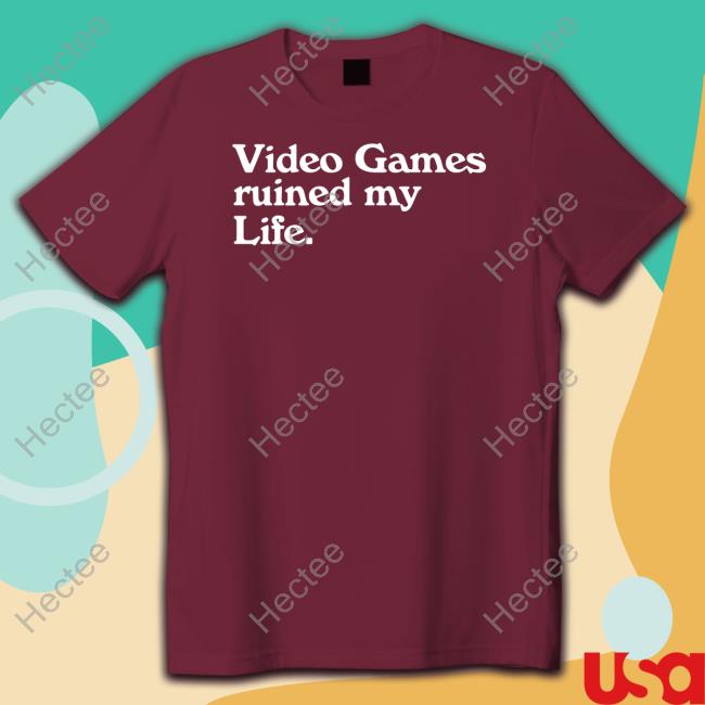 Official Video Games Ruined My Life Long Sleeve T Shirt