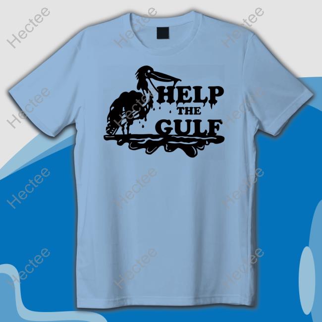Britta Wearing Help The Gulf T Shirt