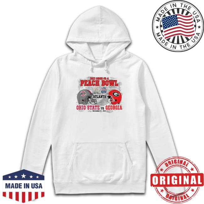 Official Ohio State Vs Georgia Bulldogs 2022 Chick-Fil-A Peach Bowl Shirts Official Ohio State Vs Georgia Bulldogs 2022 Chick-Fil-A Peach Bowl Sweatshirts