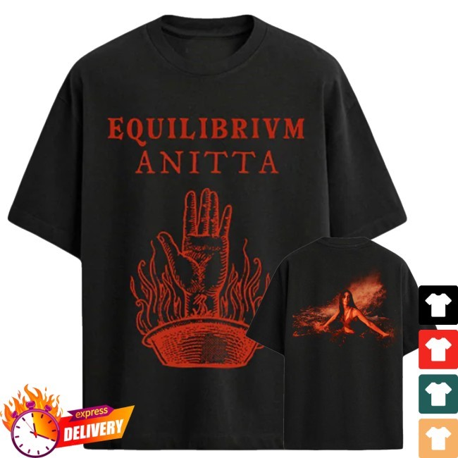 Equilibrivm Hand Tee Anitta Store Merch