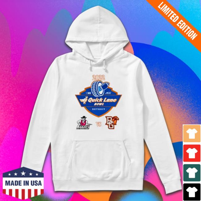 New Mexico State Vs Bowling Green 2022 Quick Lane Bowl Matchup Tee