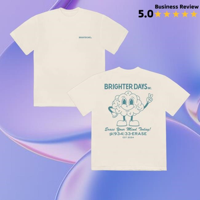Brighter Days Erase Your Mind Today 934-33-Erase Sweatshirt Ariana Grande Merch Store 934-33-Erase