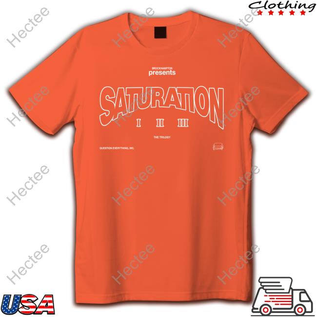 Brockhampton Saturation Trilogy Tee Shirt