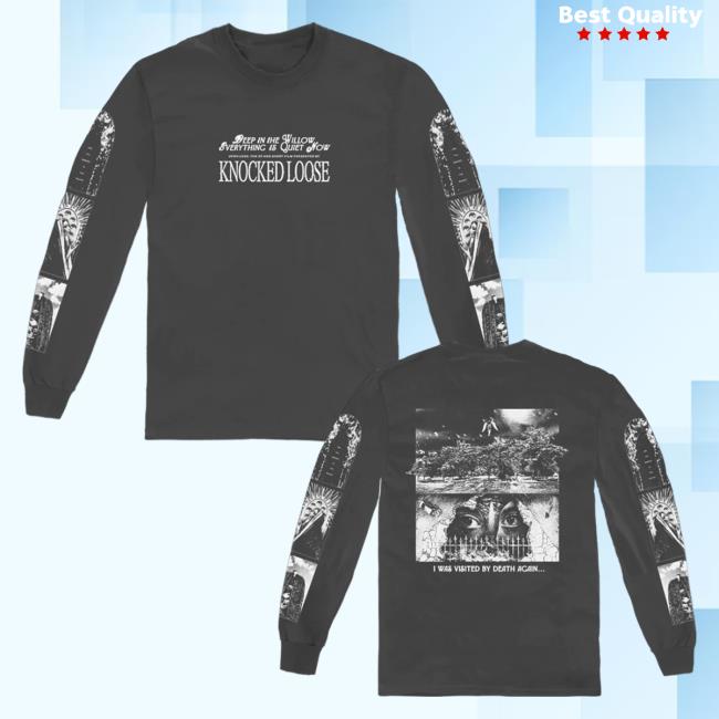 Official Knocked Loose Merch Store Knocked Loose Death Against Us Long Sleeve Hot Shirt
