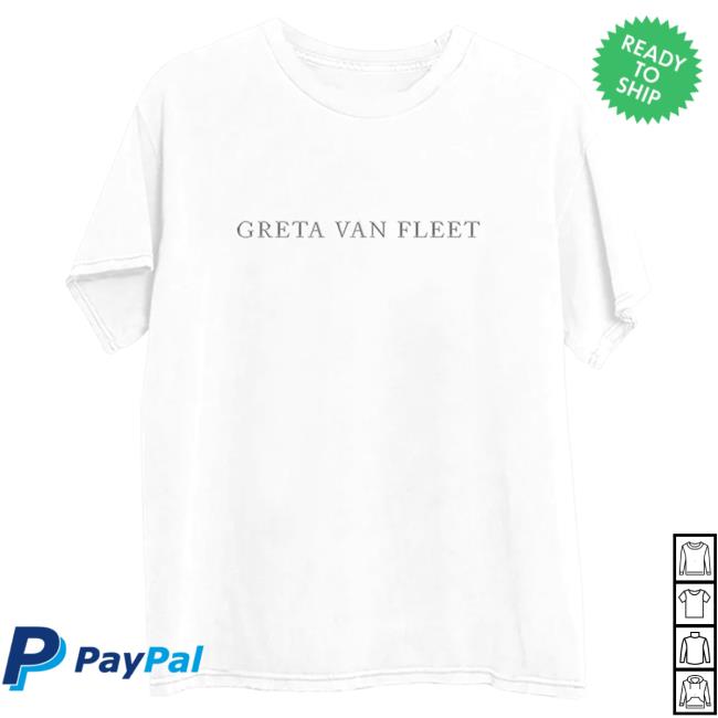 Official Greta Van Fleet Merch Store White Nautilus Shell Hot Shirt