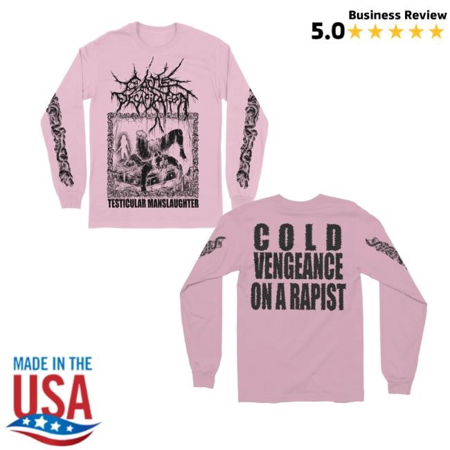 Indie Merch Cattle Decapitation Testicular Manslaughter T-Shirt, Hoodie, Tank Top, Sweater And Long Sleeve T-Shirt
