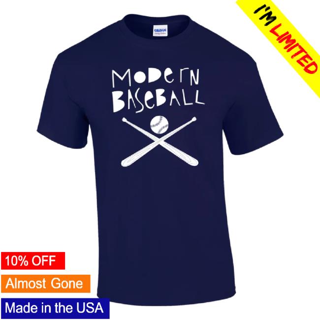 Original Baseball Bat Hoodie Sweatshirt - Navy Blue Modern Baseball Shop