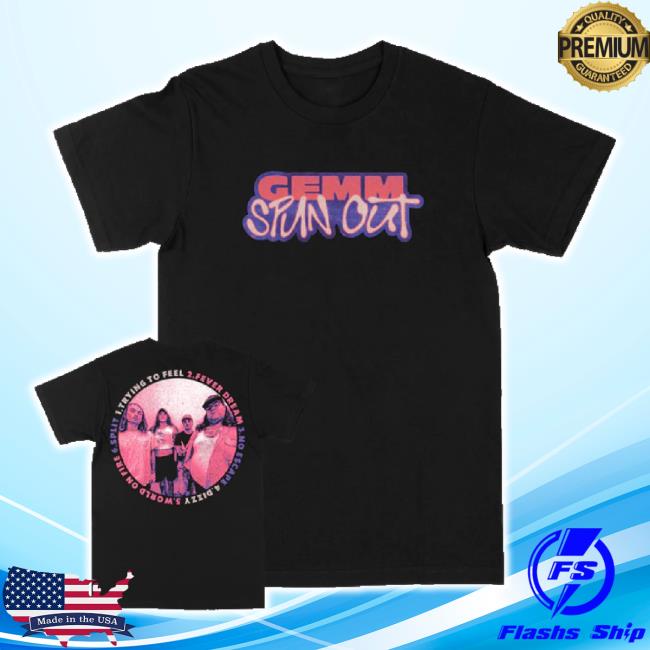 Trending Deathwish Inc Merch Store Gemm "Spun Out" Black Shirt Deathwishinc Shop