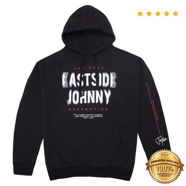 Official Clothing Top Dawg Entertainment Merch Store Redemption Pull Over Hoodie (Black)