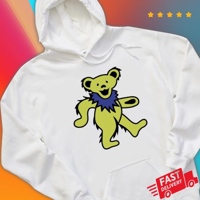 Official Grateful Dead Classic Navy With Yellow Bear Sweatshirts