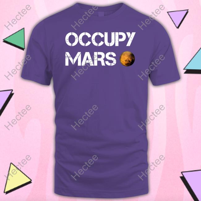 Occupy Mars Hoodie Elon Musk