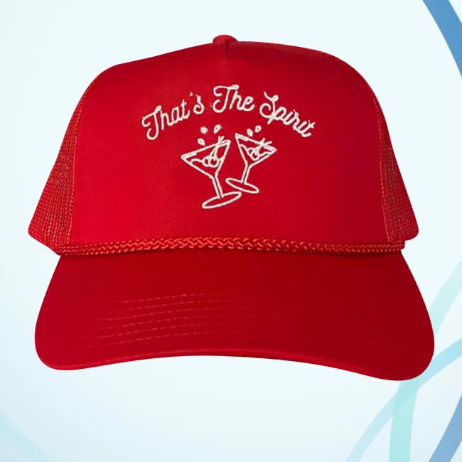 Officil Sillygoosetruckers Shop Merch Silly Goose That’s The Spirit Red Hat Cap