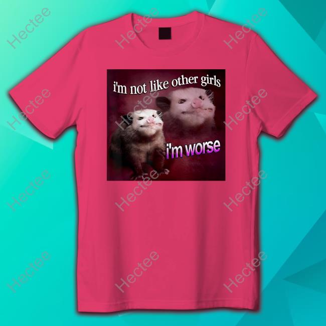 Emma Beining Animal Lover I'm Not Like The Other Girls I'm Worse Tank Top