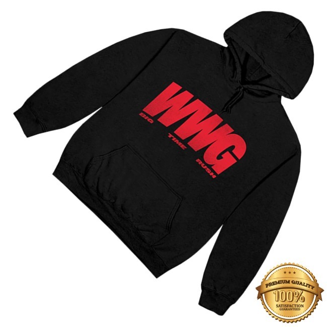 Official Big Time Rush Merch Worldwide Girl Big Time Rush Zip Hoodie