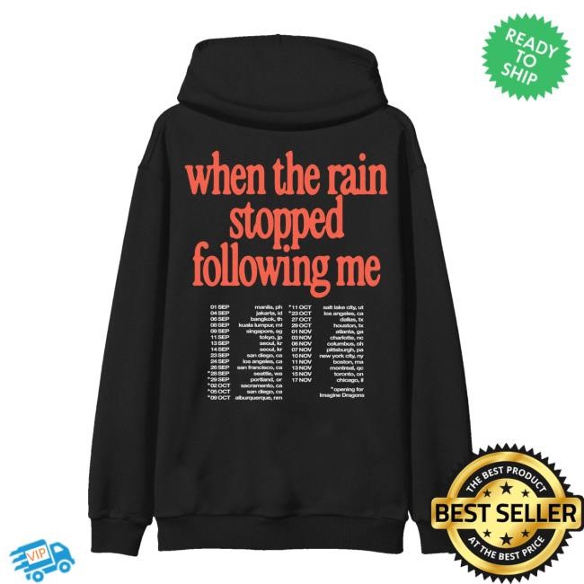 Eajpark Merch When The Rain Stopped Following Me Exclusive Tour Classic Shirt