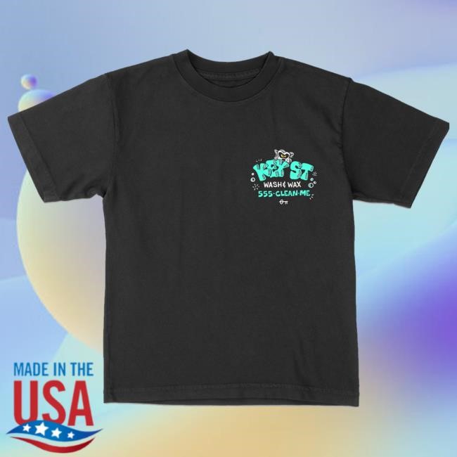 Key Street Store Merch Car Wash Tee (Key Street X Frko) Funny Shirt