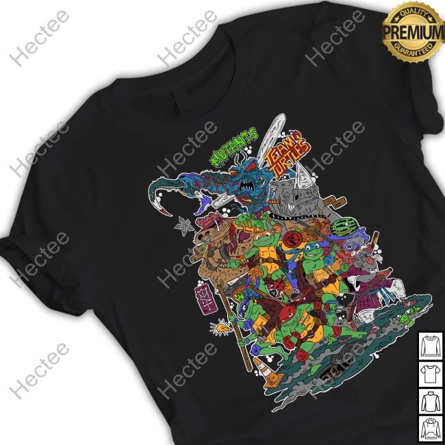 Jailbreakarts Mutants Team Turtles T Shirt