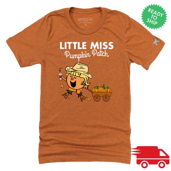 The Kentucky Shop The Little Miss Pumpkin Patch Long Sleeve T Shirt
