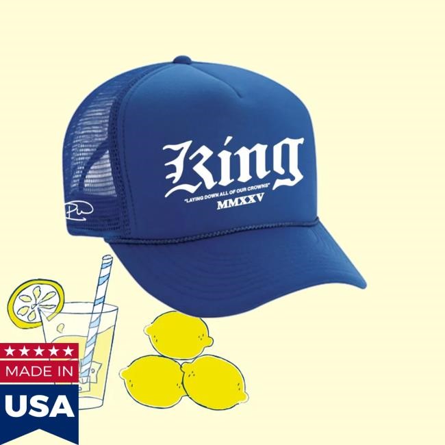 Phil Wickham Merch Store Shop The King Is In The Room Trucker Hat